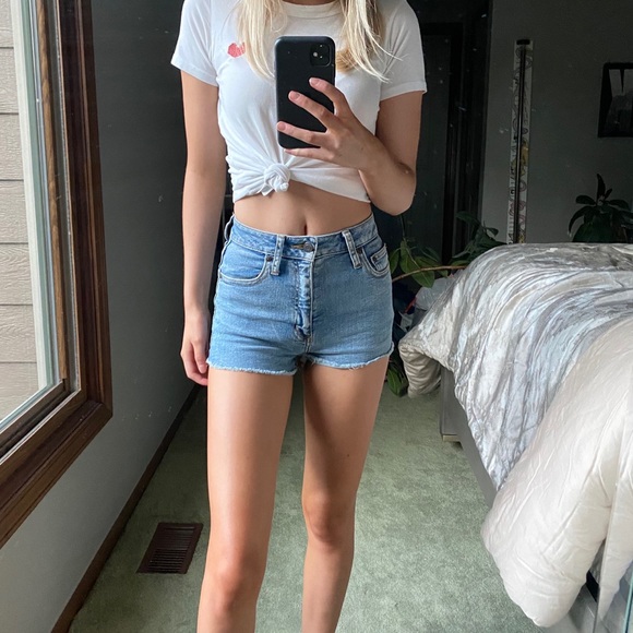 Aritzia Pants - Aritzia Sunday Best High Rise Denim Short